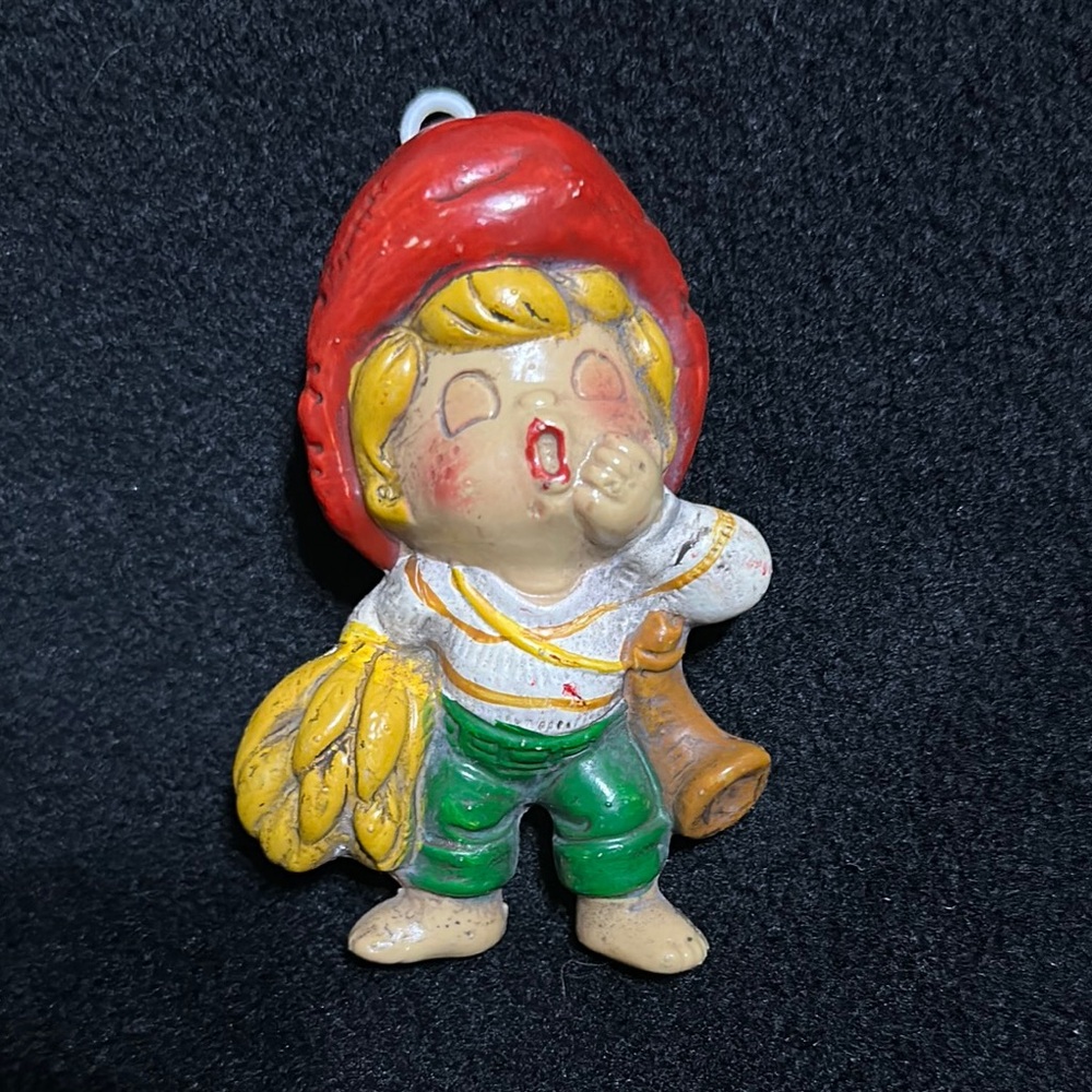 Vintage Blow Ornament Little Boy Blue Nursery Rhymes